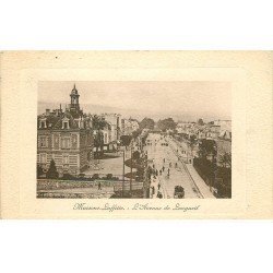 carte postale ancienne 78 MAISONS-LAFFITTE. Avenue de Longueil