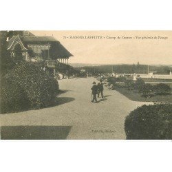 carte postale ancienne 78 MAISONS-LAFFITTE. Pesage au Champ de Courses