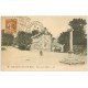 carte postale ancienne 14 COURSEULLES. Cycliste Place de la Mairie 1927