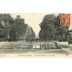 carte postale ancienne 78 MAISONS-LAFFITTE. Château Avenue albine 1921