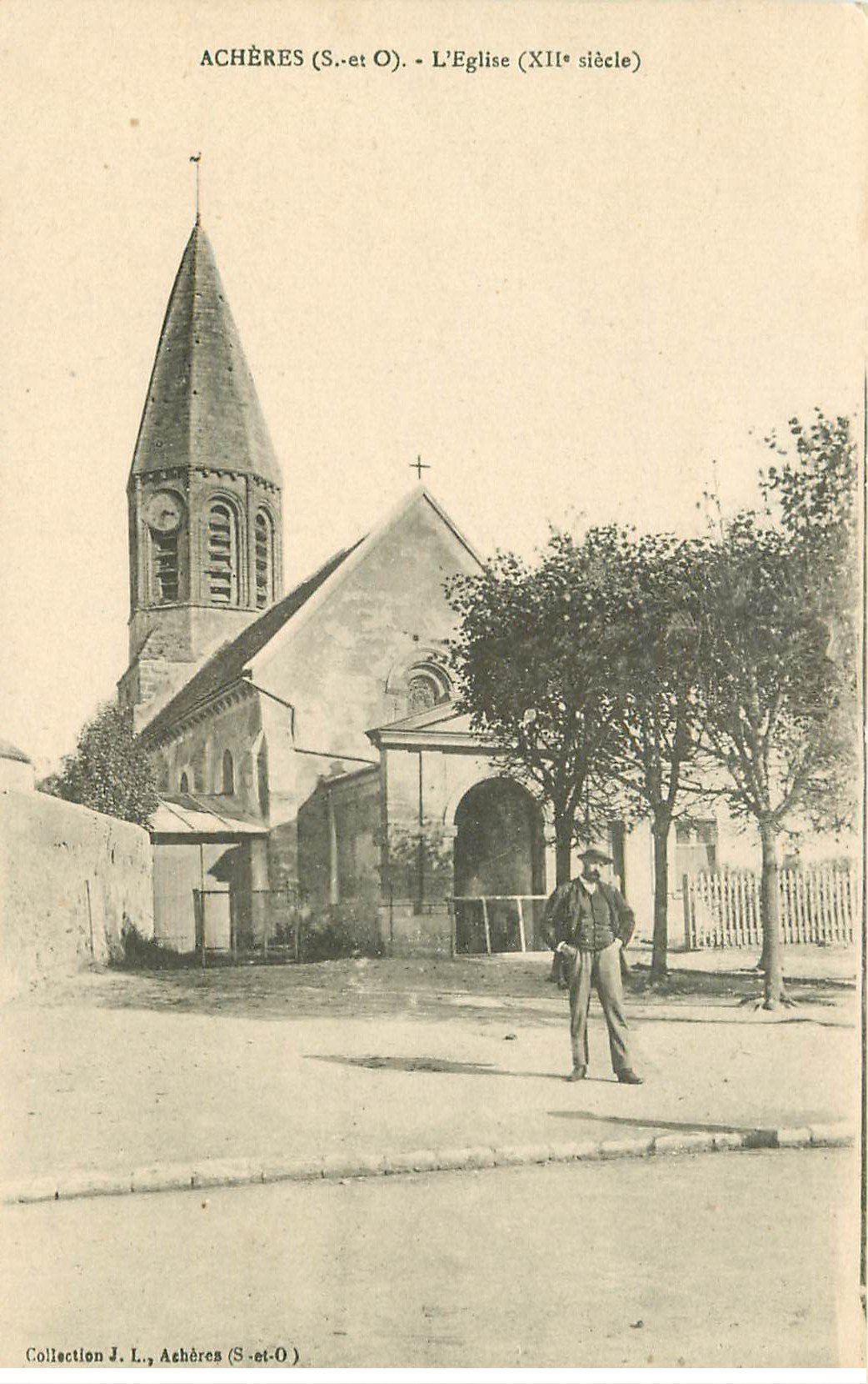 78 ACHERES. L'Eglise