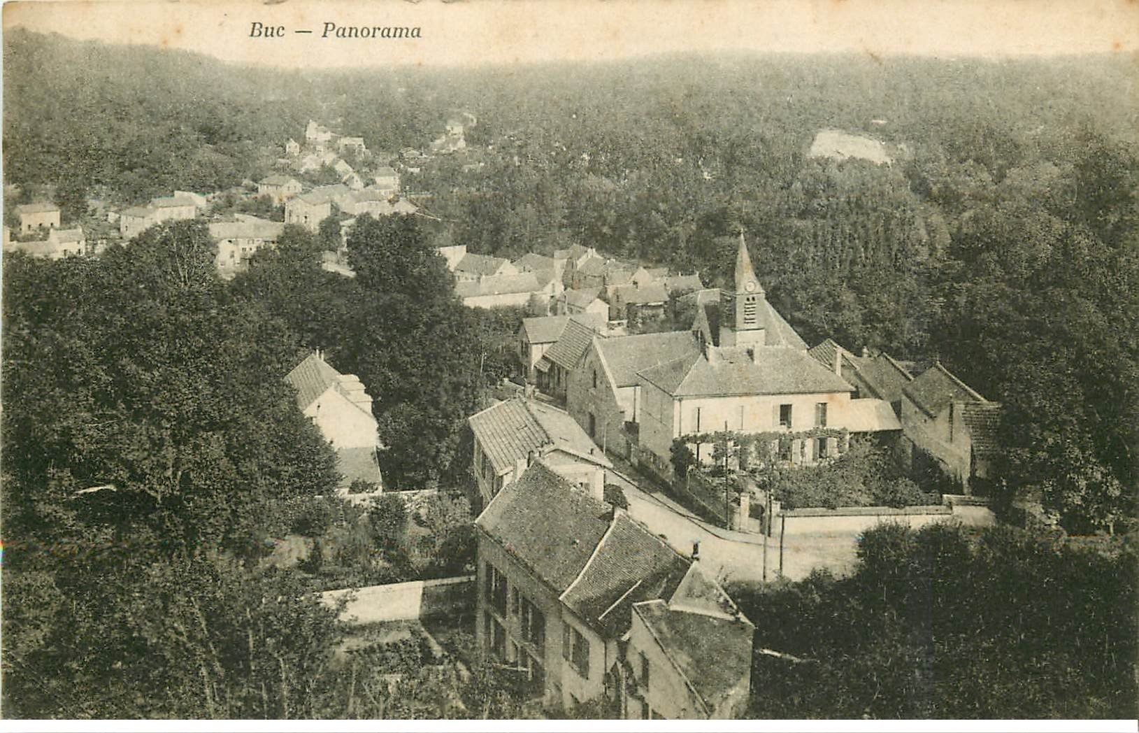 carte postale ancienne 78 BUC. Panorama
