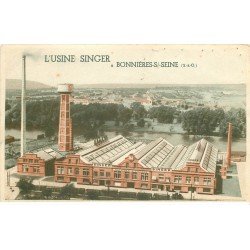 78 BONNIERES-SUR-SEINE. L'Usine Singer