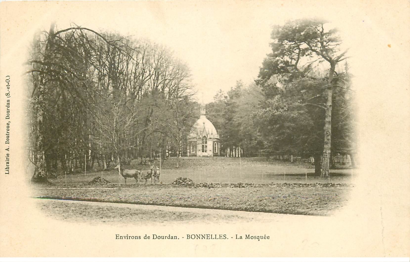 carte postale ancienne 78 BONNELLES. La Mosquée