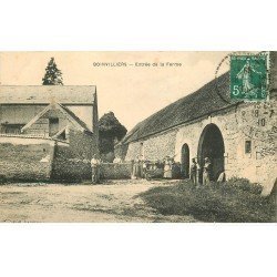78 BOINVILLIERS. Entrée de la Ferme 1910 Paysans et Fermiers