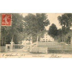 carte postale ancienne 78 CHATEAU D'AUFFARGIS 1908