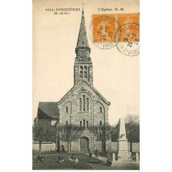 carte postale ancienne 78 COIGNIERES. L'Eglise 1923