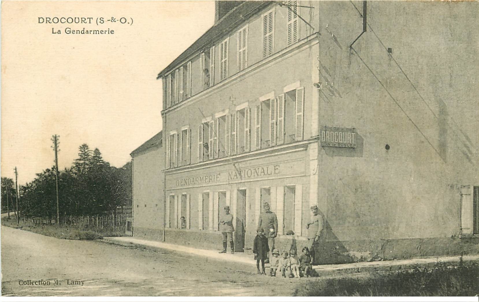 78 DROCOURT. La Gendarmerie