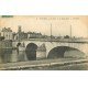 carte postale ancienne 78 MANTES. Le Pont Quai Fayol