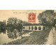 carte postale ancienne 78 MANTES. Le Vieux Pont de Limay 1912
