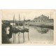 carte postale ancienne 14 COURSEULLES. L'Avant-Port