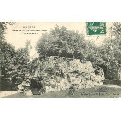 carte postale ancienne 78 MANTES. Le Rocher Squatre Brieussel-Bourgeois 1909