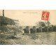 carte postale ancienne 78 MANTES. Le Vieux Pont de Limay 1911