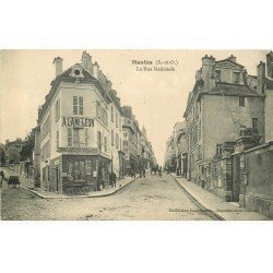 78 MANTES. Epicerie à l'Ami Léon Rue Nationale 1912