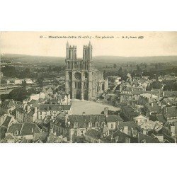 carte postale ancienne 78 MANTES-LA-JOLIE. Vue générale