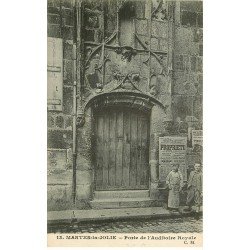 carte postale ancienne 78 MANTES-LA-JOLIE. Porte de l'Auditoire Royale