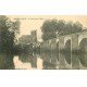carte postale ancienne 78 MANTES-LA-JOLIE. Vieux Pont et Eglise