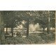 carte postale ancienne 78 MANTES-LA-JOLIE. Promenade des Cordeliers le Jet d'eau 1911 animation