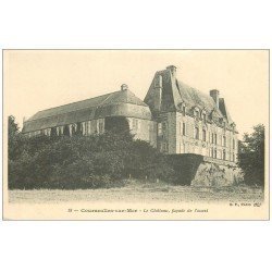 carte postale ancienne 14 COURSEULLES. Le Château 18