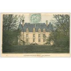carte postale ancienne 14 COURSEULLES. Le Château 1905