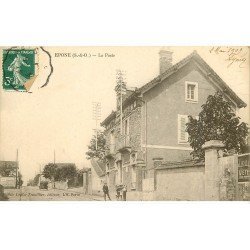 carte postale ancienne 78 EPONE. La Poste 1909