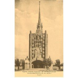 carte postale ancienne 78 ELISABETHVILLE. Eglise façade