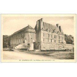 carte postale ancienne 14 COURSEULLES. Le Château 85