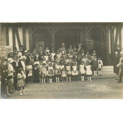 78 ELISABETHVILLE. Rare Carte Photo d'une Kermesse