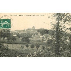 carte postale ancienne 78 EVECQUEMONT. Le Village