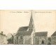 carte postale ancienne 78 GAILLON. Eglise Assomption animation
