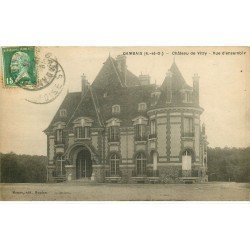 carte postale ancienne 78 GAMBAIS. Château de Vitry. Coupure 2mm