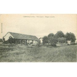 carte postale ancienne 78 GAMBAIS. Villa Landru Hangar et Jardin