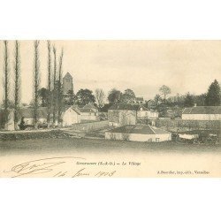 carte postale ancienne 78 GROSROUVRE. Le Village 1903