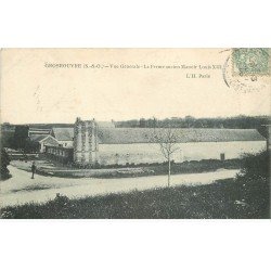 carte postale ancienne 78 GROSROUVRE. La Ferme ancien Manoir Louis XIII 1906