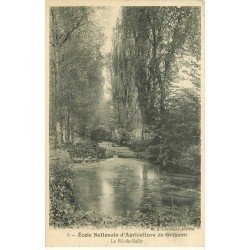 carte postale ancienne 78 GRIGNON. Ecole Nationale Agriculture. Rû-de-Gally