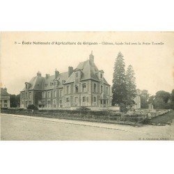 carte postale ancienne 78 GRIGNON. Ecole Nationale Agriculture. Tourelle Château