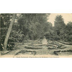 carte postale ancienne 78 GRIGNON. Ecole Nationale Agriculture. Jardin Botanique