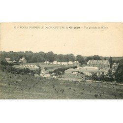 carte postale ancienne 78 GRIGNON. Ecole Nationale Agriculture. Ecole