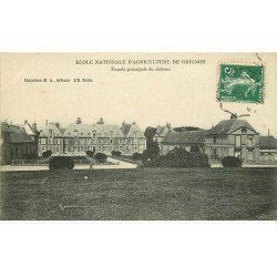 carte postale ancienne 78 GRIGNON. Ecole Nationale Agriculture. Façade Principale