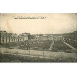 carte postale ancienne 78 GRIGNON. Ecole Nationale Agriculture. Laboratoires et Dortoirs