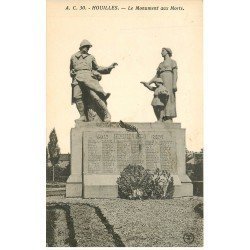 carte postale ancienne 78 HOUILLES. Monument aux Morts