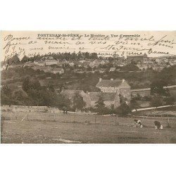 carte postale ancienne 78 FONTENAY-SAINT-PERE. Le Moutier 1917. Un peu molle aux coins...