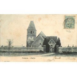 carte postale ancienne 78 FRENEUSE. L'Eglise vers 1905