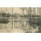 carte postale ancienne 78 BOUGIVAL. Crue de la Seine de 1910. Publicité Maggi