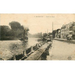 carte postale ancienne 78 BOUGIVAL. Bords de Seine