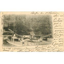 carte postale ancienne 78 CERNAY-LA-VILLE. Cabane de l'Ermite 1903