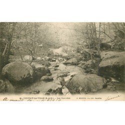 carte postale ancienne 78 CERNAY-LA-VILLE. Les Cascades 1902