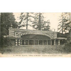 carte postale ancienne 78 CHATOU. Château de Moissan. Coquille Soufflot 1939