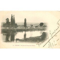 carte postale ancienne 78 CHATOU. De l' Avenue des Tilleuls 1902