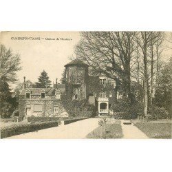 carte postale ancienne 78 CLAIREFONTAINE. Château de Montjoye 1931